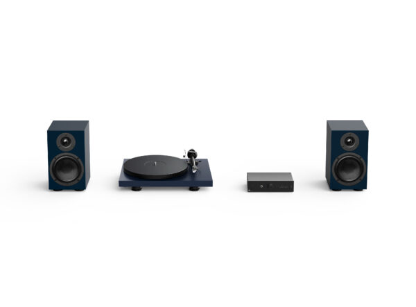Pro-Ject Colourful Audio System 2 - Stahlblau