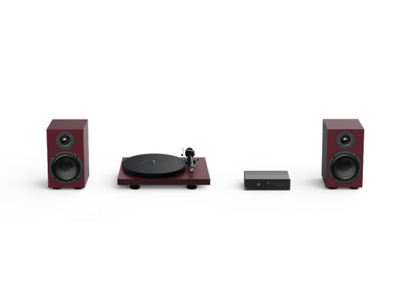 Pro-Ject Colourful Audio System 2 - Weinrot
